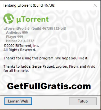 Download uTorrent Pro full version gratis indonesia
